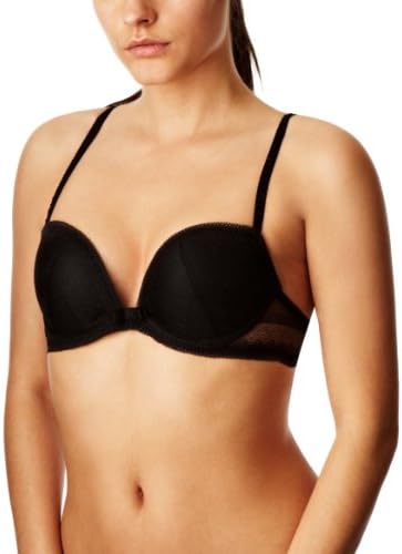 Princesse Tam Tam Joy Push Up Plunge Bra Plunge Women's Bra Noir 36B