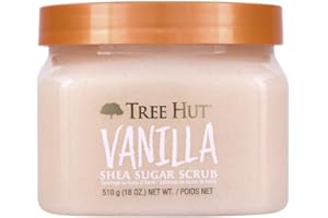 Tree Hut Vanilla Shea Sugar Peeling & Hydrating Body Scrub, 530 ml