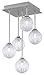 Price comparison product image Paul Neuhaus 2769-55 G9 28 Watt Halogen Ceiling Light, Silver