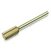 Gold Tone Nail Manicure Rotary Carbide File Drill Bit For Nail Drill Machine