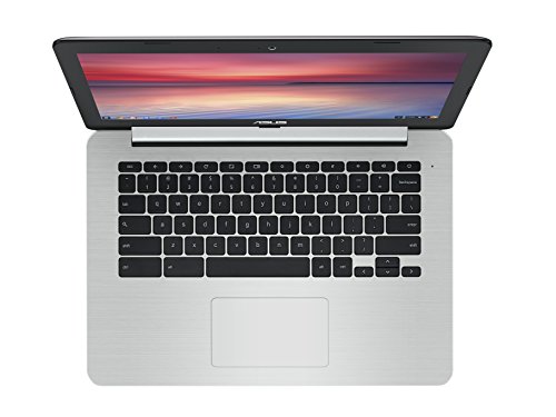 ASUS C301SA-R4020-OSS 13 3-inch Chromebook  Silver Metal  -  Intel Celeron N3160 Processor  4GB RAM  64GB eMMC  Chrome OS 