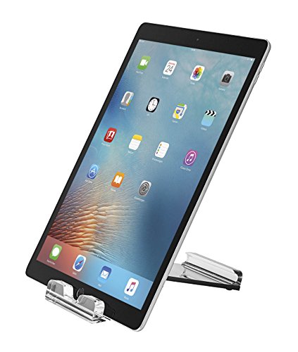 Wedo 601701 Universal Tablet Ständer (mit Haftung) glasklar / schwarz - 4