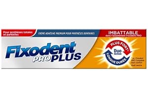 Fixodent Pro Plus La Meilleure Fixation 60 g