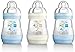 MAM Anti-Colic 160Ml Bottle - 3Pk Boy (Blue/White)