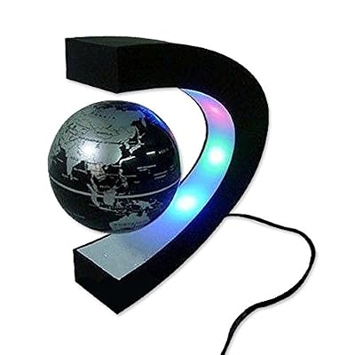 Eurowebb Globe terrestre LED levitation magique lumineux flottant magnétique