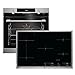 Produktbild AEG BCK457 Backofen-Set / BCK452210M Backofen / HKL85510X-B Autark-Induktions-Kochfeld / TR1LFV FlexiRunners