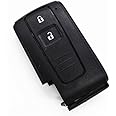Automobile Locksmith 2 Button Remote Key Shell Keyless Entry Smart Key Fob Case Cover replacement for Toyota Prius Corolla Verso smart key fob