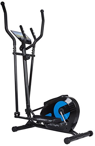 Elliptical Crosstrainer MX300 Ellipsentrainer mit Computer Handpulssensoren Transportrollen - 5