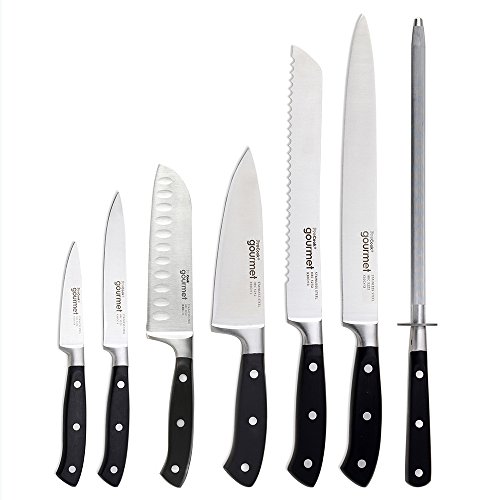 ProCook Gourmet X30 Messerset, 7-teilig mit Messerblock, oval – FRÜHLINGSANGEBOT! - 3