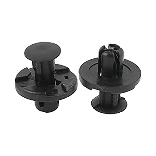 TOOGOO R  40 pcs Grapas para Protector Molde Sujetadora 8 x 20 x 14mm Negro
