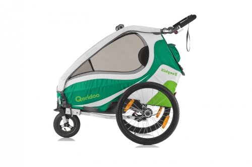Qeridoo KidGoo 2 Fahrradanhänger 2017 - 2 Kinder