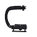 Generic C Shape Bracket Holder Video DSLR Camera Stabilizer Mount Filming Rig Low Position Shooting System RS.920.00