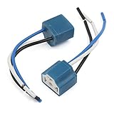 terminal lampu h4 Voltaje nominal: DC 12V; Dimensión: 27mm x 25mm x 21mm / 1,1" x 1" x 0,83" pulgadas (Largo * Ancho * Alto)