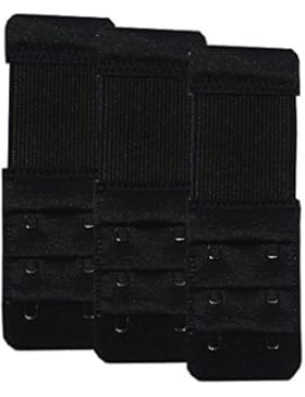 KOOYOL 3Pcs BH-Verlängerung für BHs mit 2Haken / 3Haken