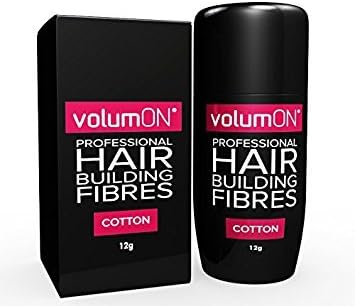 Volumon Professional Hair Building Fibres- Hair Loss Concealer- KERATIN- 12g- Get Upto 30 Uses- CHOOSE FROM 8 COLOUR SHADES (Medium Blonde)