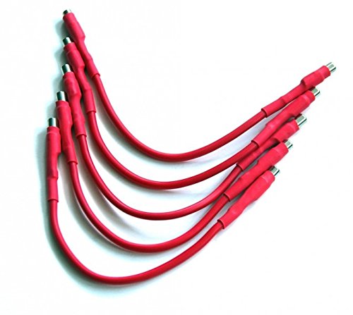 Preisvergleich Produktbild Shaw Magnets Magnetkabel, Rot, 5 Stück