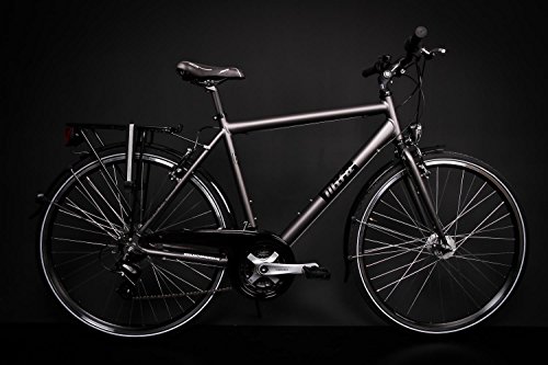 28″ Zoll Alu MIFA Herren Trekking Fahrrad Shimano 21 Gang Nabendynamo anthrazit Rh 60cm - 8
