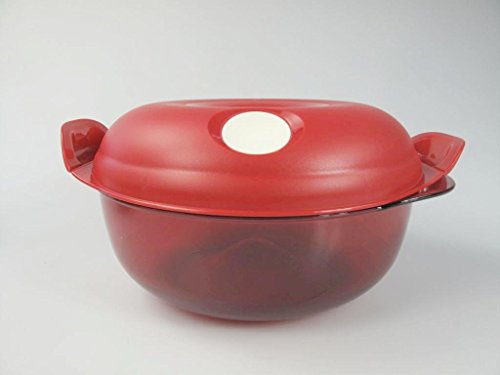 TUPPERWARE Mikrowelle Mikro-Fix 1,5 L Rot rund I52 Dose Micro Mikro Mikrowelle 7930