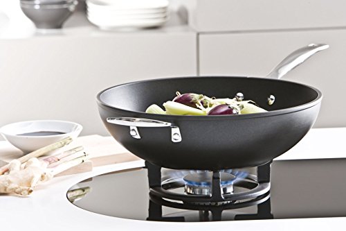 Le Creuset Aluminium-Antihaft-WOK-Pfanne mit Gegengriff 26 cm, - 4
