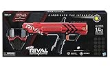Lanzador de largo alcance Nerf- Lanzador de bolas de foam, Color rojo (B9779)