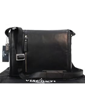Visconti Laptop Tasche - Umhängetasche/Arbeitstasche - (16072) - Größe: B: 36 cm, H: 27 cm, T: 10 cm