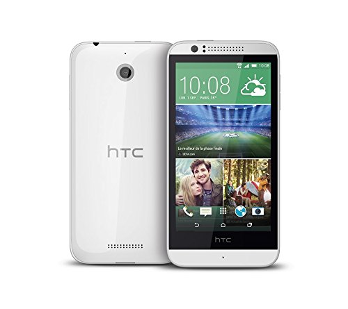 HTC Desire 510 Smartphone d  bloqu   4G  Ecran   4 7 pouces - 8 Go - Android 4 4 KitKat  Blanc