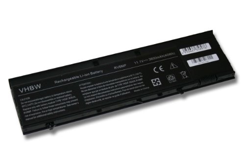 vhbw Akku 3600mAh (11.1V) für Notebook, Laptop Dell Latitude XT3 wie 1H52F, 1NP0F, 37HGH, 9G8JN, H6T9R, KJ321, RV8MP.