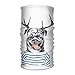 Produktbild ERCGY Womens Mens Turban Hipster Dog with Antlers Hand Drawn Surreal Funny Illustration Happy Pug Leisure Kerchief