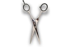 Vida Goods Hair Scissor 6" Professional Hair Cutting Scissors for Salon & Home Use Stainless Steel Barber Shears for Men, Women, Children & Adults (Silver Polished, 6 Inches)