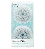 Boots No7 Beautiful Skin Facial Cleansing Brush Heads - Face Polisher Brush Heads - Exfoliating Brush Heads