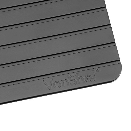 VonShef Auftauplatte Auftauen von Gefrorenem in Minuten Kein Strom, keine Chemie, keine Mikrowelle - 6