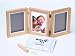 Baby Art Double Print Frame Classic (Natural)