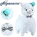 Produktbild Alpacasso 17" White Plüsch Alpaka, süße weiche Kuscheltiere Spielzeug.