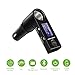 Price comparison product image AOZBZ Bluetooth Car Kit Music Player FM Transmitter Modulator with 3.1A Dual USB Car Charger & Cigarette Lighter