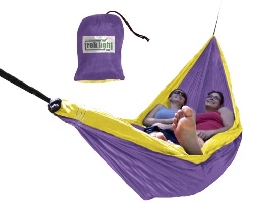 Preisvergleich Produktbild Trek Light Gear Double Hängematte (lila / gelb)