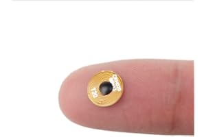 YANZEO 10pcs 8mm Mini Flessibile NFC Tag Elettronico ad Alta Frequenza - Bluetooth Accoppiamento RFID Asset Tag 213 Chip