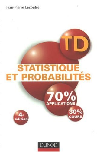Statistique et probabilités : Travaux dirigés