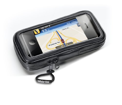 Cellularline SSCSP Scooter Passive holder Black - Holders (Mobile phone/smartphone, Scooter, Passive holder, Black, 360Â°, 13.5 cm)