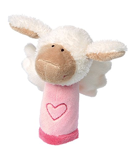 Preisvergleich Produktbild Sigikid Mädchen, Rassel Schutzengel Schaf, Rosa, 41460