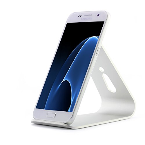 Universal Aluminium Smartphone Handy Tablet Ständer Alu Tablet und Handy Halter Samsung, Nokia , Apple, HTC und viel mehr … ScorpioCover Variante 1 silber - 3