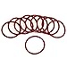 Produktbild 10 x Red Rubber 41 mm x 3 mm x 35 mm Oil Seal O-Ringe Dichtungen Unterlegscheiben