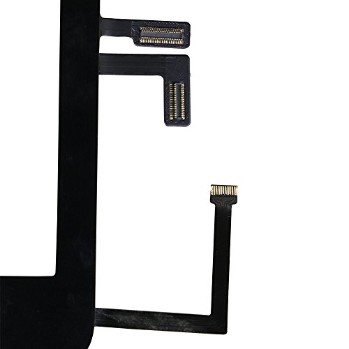 XIAO MO GU Touchscreen Digitizer Ersatz Vorderer Glas Display für iPad Air 1st Generation (iPad 5) A1474, A1475 mit Flexkabel und Werkzeug Schwarz Ersatz - 4