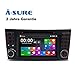 Produktbild A-SURE Autoradio Passend für Mercedes W211 W219 W463 I mit GPS Navigation I Bluetooth Freisprecheinrichtung I 7'' / 18cm Touchscreen Bildschirm I USB I Micro SD I Aux I 2 Din I VMCD W5BECQ 2-Jahre-Garantie Wince System