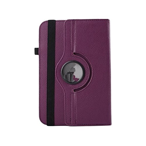 Schutz Tasche Vodafone Smart Tab 4 / 4G Hülle Tablet Schutzhülle Kunstleder Cover Case Schutztasche Standfunktion 360° Drehbar Etui Zubehör Lila - 7