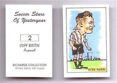 YESTERYEAR Soccer Stars Sheffield United PETER THORPE football trade card No 76