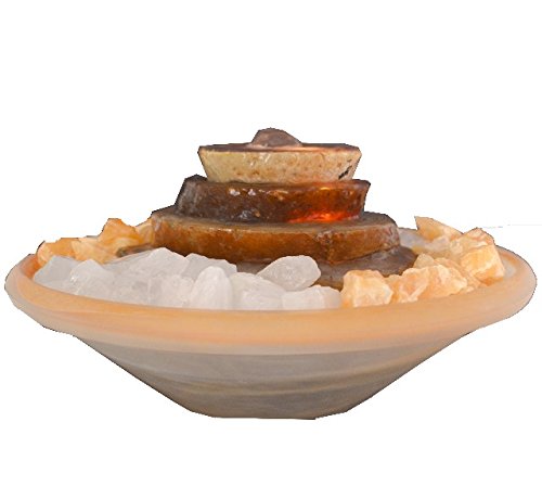 Home Trends and More Kaskaden Zimmerbrunnen „Achat“ 4 stufig – Variante B - 2