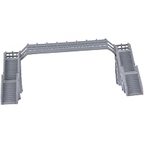 Miniatur-Fußgängerbrücke Aus Kunststoff – 29x23x9,5 Cm, Maßstab 1/64, Für Modellbau & Puppenhaus