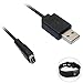 Produktbild XXIAZHI,USB Power Charger Ladekabel für Fitbit Charge HR Smart Armband Wearables Zubehör(Color:SCHWARZ)