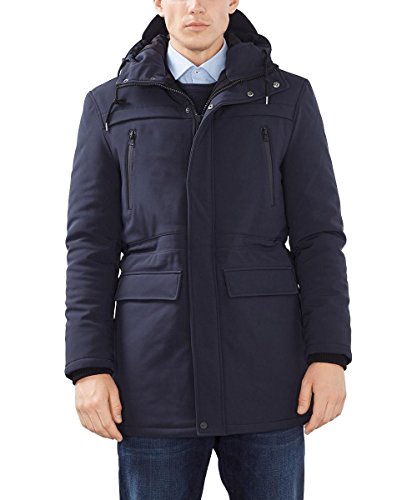 ESPRIT Collection Herren Parka Jacke 096EO2G020, Gr. X-Large (Herstellergre: 52), Blau (Navy 400)