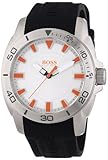 Boss Orange Herren-Armbanduhr XL Big Day Analog Quarz Silikon 1512949